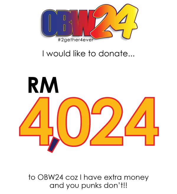 Donate RM 500