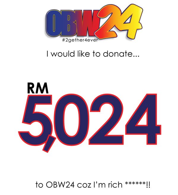 Donate RM 5k