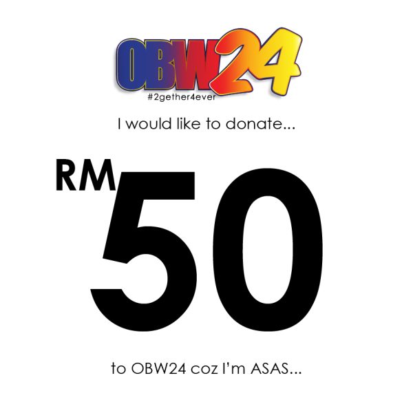Donate RM 50
